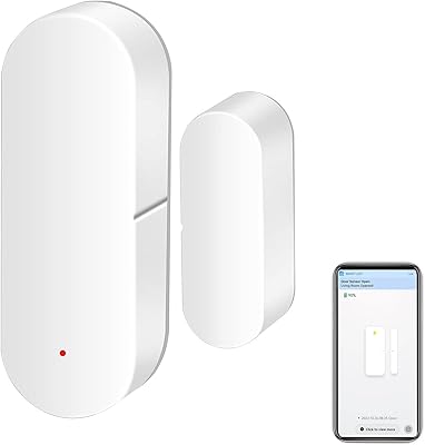 Capteur de porte wifi : détecteur intelligent d'ouverture de verrouillage de porte capteur