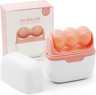 Ice roller pour le visage et les yeux - outils de soins de la peau du visage avec un rouleau 2 en 1 et un sac de transport pour réduire les poches et soulager les migraines et les douleurs, un cadeau pour les femmes (rose. Diaytar Sénégal : Votre guichet unique pour tous vos achats
