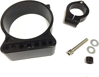 Support de relocalisation de compteur de vitesse à montage latéral cnc sma noir
