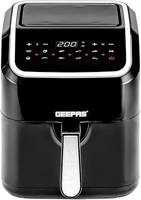 Friteuse à air numérique geepas 5l avec whirlpool 10 en 1