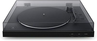 Sony ps-lx310bt platine vinyle bluetooth avec préamplificateur phono intégré, 2 vitesses et 3