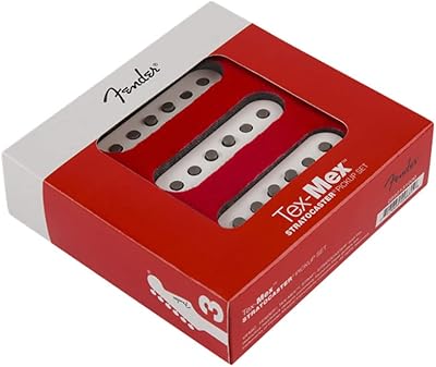 Jeu de micros fender tex-mex stratocaster - blanc, tex-mex, hn152201