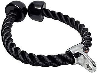 1441 corde de traction pour triceps de fitness avec poignées en caoutchouc solide