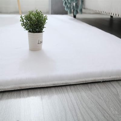 Tapis en fausse fourrure de lapin ultra doux housse de canapé tapis