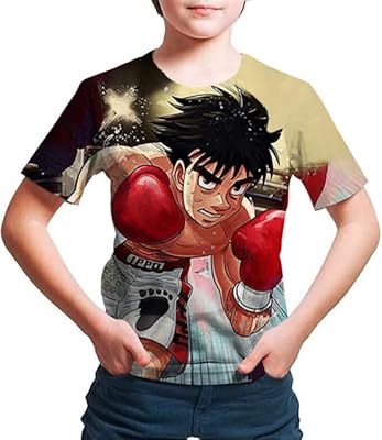 Bébé et enfants - hajime no ippo t-shirt pour enfants au design animé