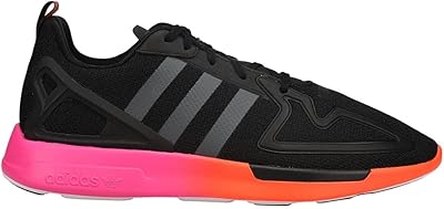 Adidas originals baskets décontractées à lacets zx 2k flux pour hommes - noir