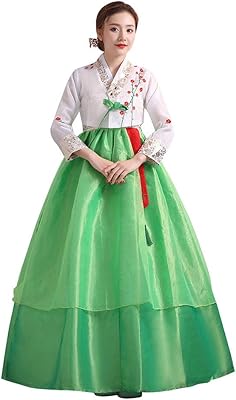 Robe traditionnelle hanbok janjunsi à manches longues pour femmes, costume de cosplay du palais coréen pour fête de mariage. Diaytar : L'intelligence commerciale au service du client
