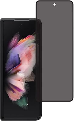 Protecteur d'écran de confidentialité al hutrushi compatible avec samsung galaxy z fold3 5g