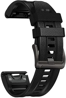 Prevo 22 bracelet de montre intelligente à installation rapide 26 mm pour garmin
