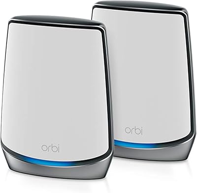 Système wi-fi 6 maillé tri-bande orbi netgear (rbk852) - routeur avec 1 extension
