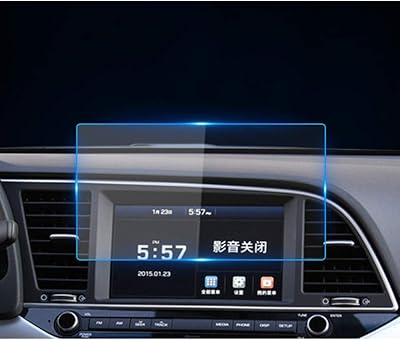 Oiobombg pour hyundai elantra 2019, protecteur d'écran de navigation de voiture, écran d'affichage