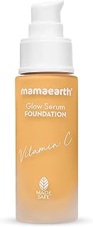 Mama earth glow serum lotion de fond de teint à la vitamine c