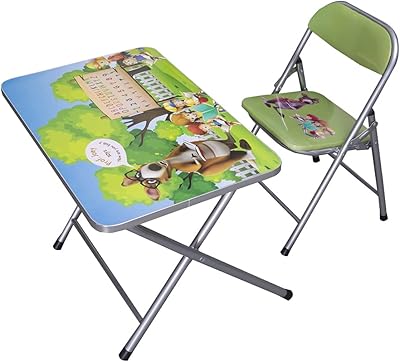 Ensemble table et chaises pour enfants wt-easy care chaise de bureau en métal