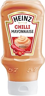 Mayonnaise pressée inversée heinz 600 ml