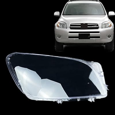 Couvercle d'objectif de phare de voiture pour rav4 2001-2012-2018 polycarbonate transparent une pièce
