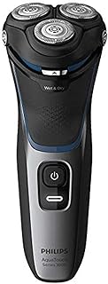 Rasoir électrique sans fil philips s3122/55, têtes pivotantes flexibles 5d, 27 lames