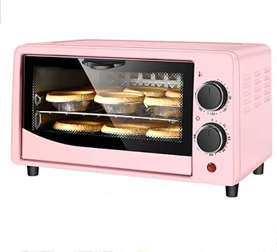 Mini four 12 litres, four grille-pain électrique multifonction, four à convection pratique (rose)