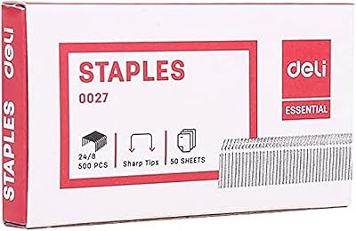 Agrafeuse quotidienne 24 8 n° 500 pièces argent