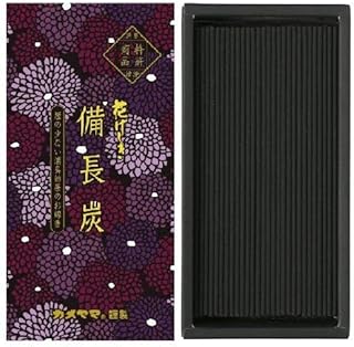 Kamiyama hanageshiki binchotan 120g type d'encens sans fumée (encens au charbon de bois)