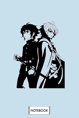 Cahier owari no seraph yuu et mika n14850 : journal intime, papier ligné