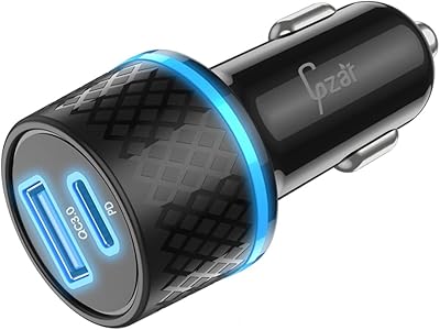 Adaptateur de chargeur de voiture gzre usb c ultra rapide 425 w