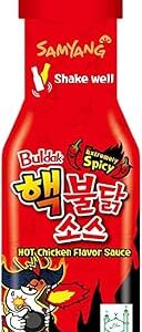 Sauce baldak à saveur de poulet extrêmement piquante samyang 2x | sauce baldak épicée coréenne piquante | fire challenge | 200g x 1pc. Diaytar : Quand qualité rime avec économie