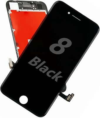 Écran de remplacement d'origine 4,7 pouces de couleur noire pour iphone 8, écran