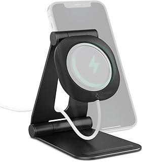 Support mobile réglable en aluminium spigen compatible avec les séries iphone 13 et