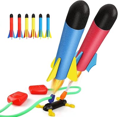 Jouet lanceur de fusée johnny pour enfants jeux de plein air