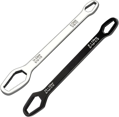 Clé universelle à double extrémité, clé autotaraudeuse multifonction 8-22 mm, clé torx universelle