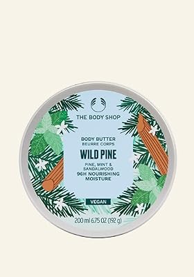 The body shop beurre corporel au pin sauvage pour peau sèche 96 heures