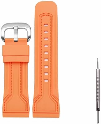 Bracelet de montre en caoutchouc silicone compatible avec sevenfriday p3c/02 - 28 mm