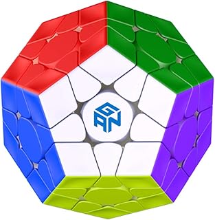 Puzzle cube gangan meganx m, magnétique 5 couleurs, sans autocollant