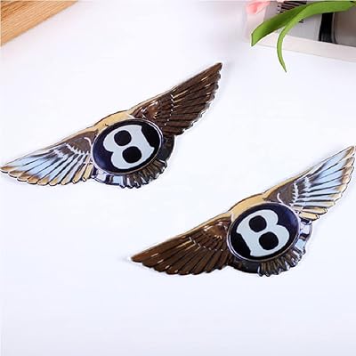Autocollant de coffre arrière de voiture bentley 3d, accessoires de style de voiture