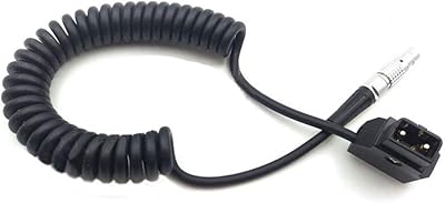 Câble d'alimentation à ressort mâle fgg 0b lemo 2 broches pour amimon vl300