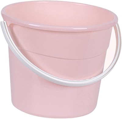 Seau en plastique canite, seau de nettoyage de salle de bain, seau