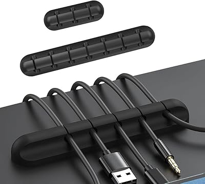 Auretti 3 pièces organisateur de cordon porte-clips de câble, supports de cordon autocollants
