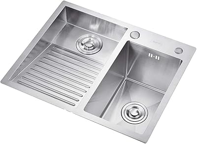 Évier de cuisine évier de piscine balcon maison lavabo en acier inoxydable