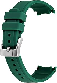 Bracelet de montre de luxe en caoutchouc de silicone 18 mm, 20 mm