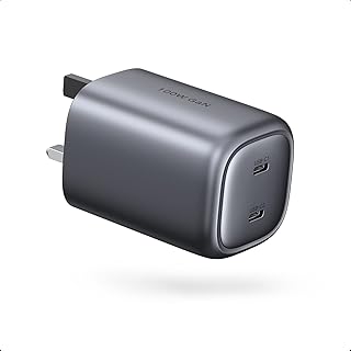 Chargeur ugreen 100w gan fast usb c pour ordinateur portable prise de remplacement