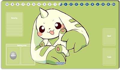Nouveau tapis de jeu dtcg duel digimon board terriermon anime cartes