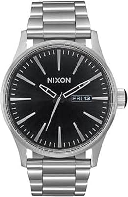 Montre nixon sentry ss pour homme avec cadran en acier inoxydable - a3562348