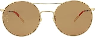 Lunettes de soleil gucci gg 0680 s- 003 or/marron, or/marron/or, 56/20/145