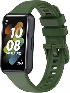 Bracelet de remplacement en silicone compatible avec huawei band 7, bracelet de montre