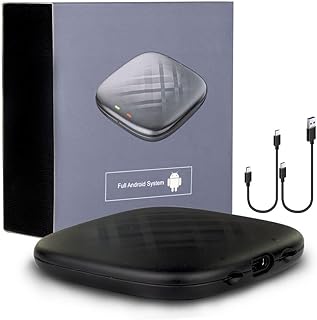 Adaptateur clayton carplay ai box sans fil, sans fil android auto spotify/netflix/youtube, livré