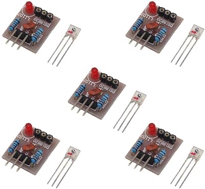 5 pièces module de capteur laser à tube non modulé module de détection