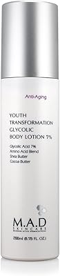 Mad skin care youth transformation lotion glycolique pour le corps 7% 200 ml