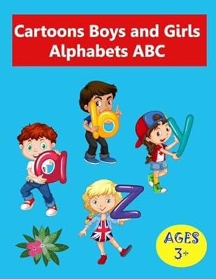 Dessins animés garçons et filles alphabets abc : livre de coloriage d'activités préscolaires pour enfants. Diaytar : Votre partenaire e-commerce au quotidien
