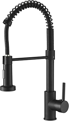Robinet mitigeur d'évier de cuisine bassie avec pulvérisateur extractible, robinet de cuisine