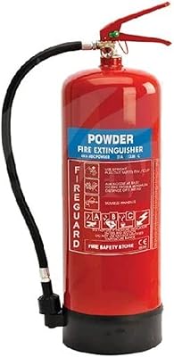 Poudre d'extinction d'incendie sèche samra, 4 kg approuvée par la défense civile